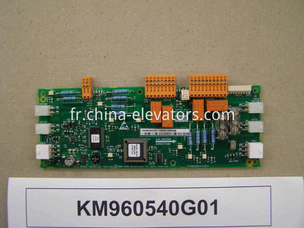 KONE Elevator MDE3000-MODFCB Board KM960540G01